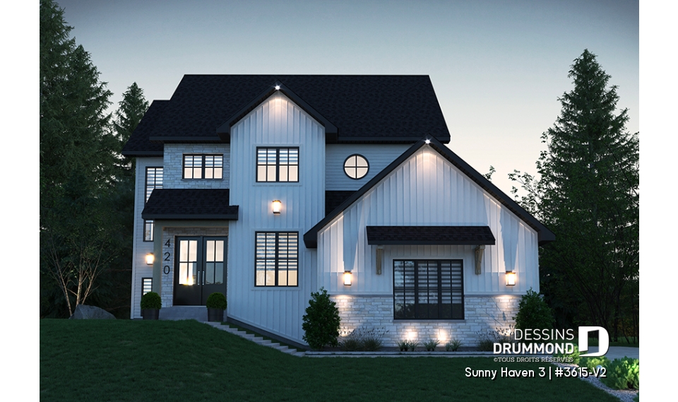 Vue avant - MODÈLE DE BASE - Sunny Haven 3