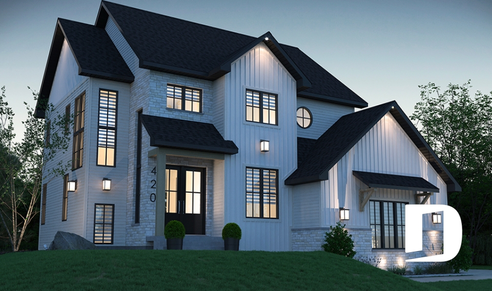 Vue avant - MODÈLE DE BASE -  - Sunny Haven 3