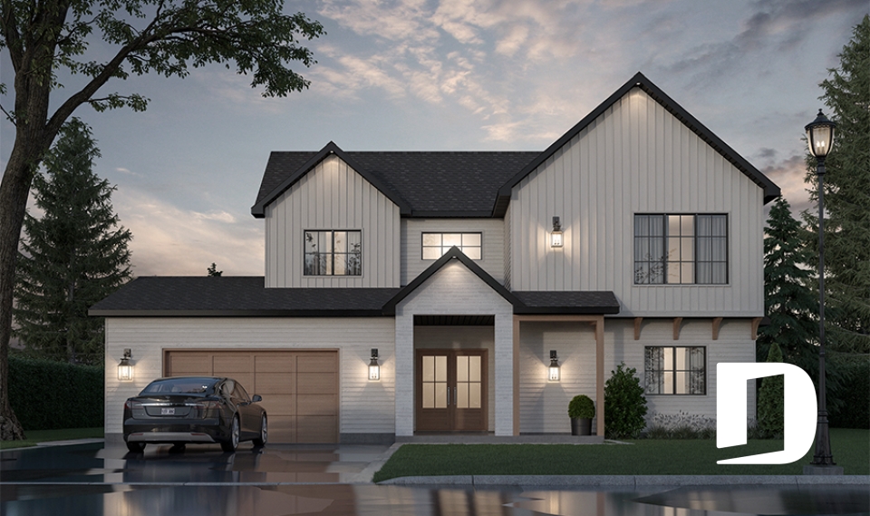 Vue avant - MODÈLE DE BASE -  - Hiden Hill