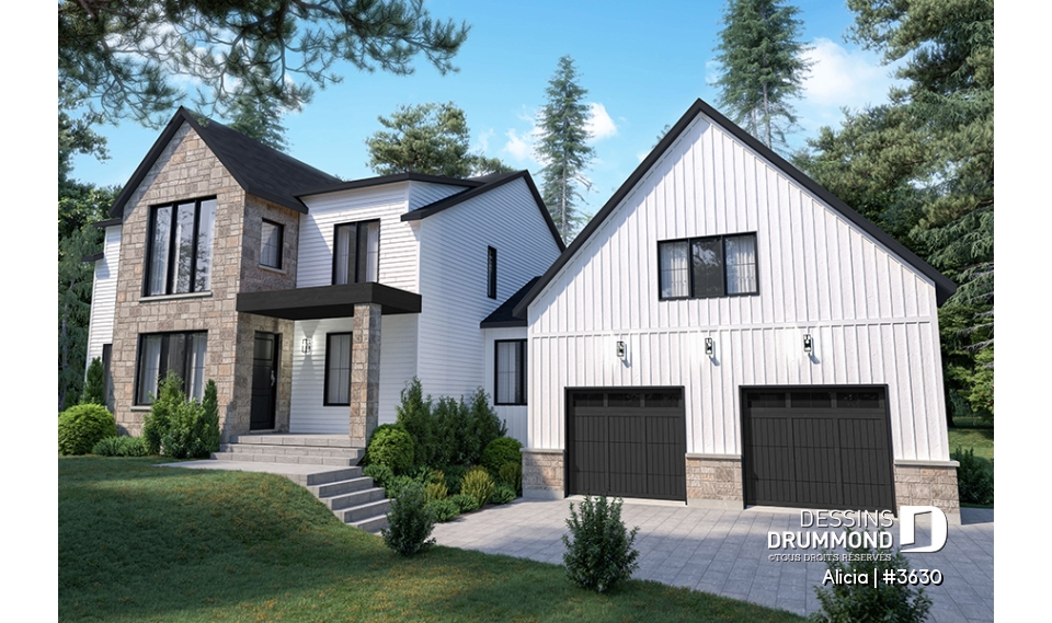 Version couleur no. 3 - Vue avant - Alicia