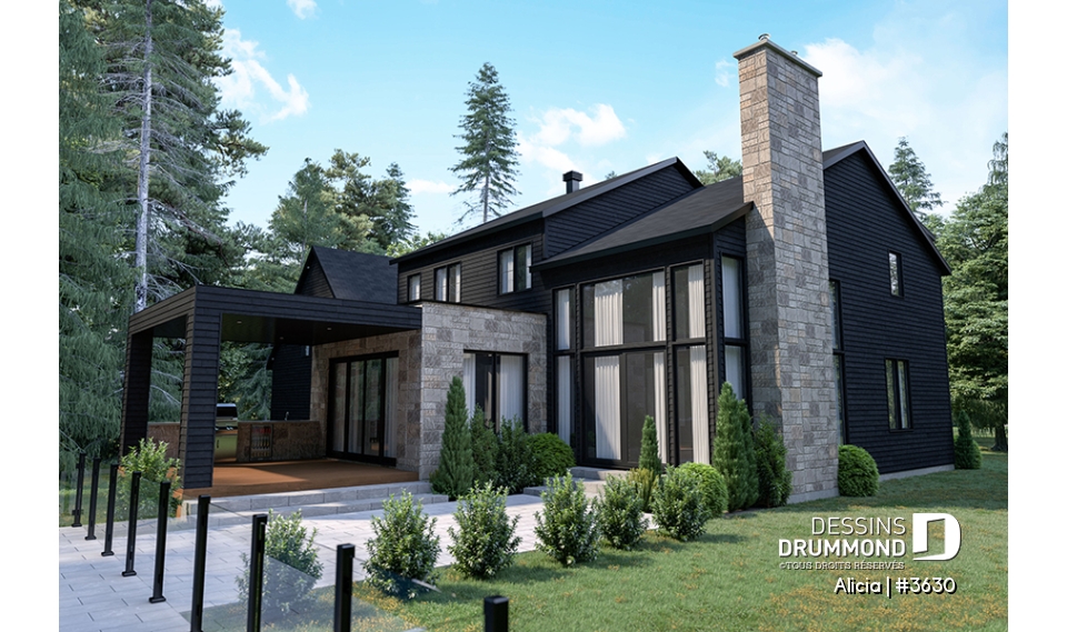 Vue arrière - MODÈLE DE BASE - Alicia