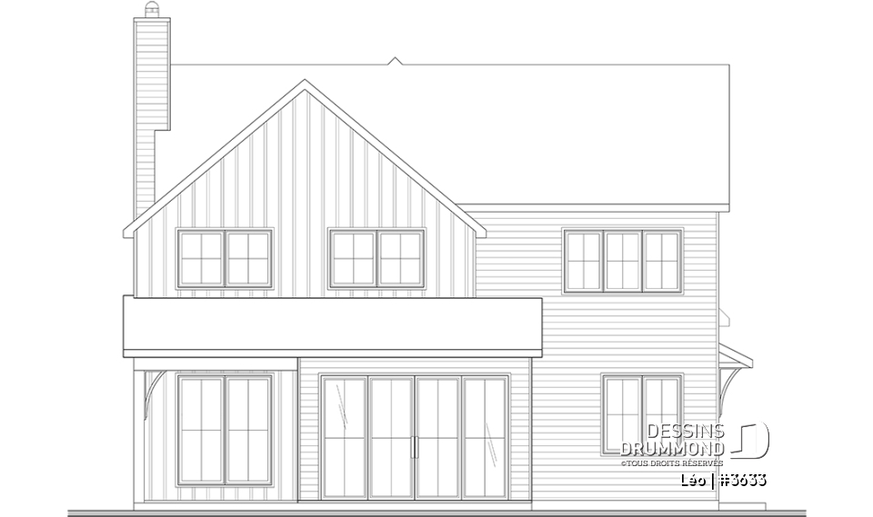 Vue arrière - MODÈLE DE BASE - Léo