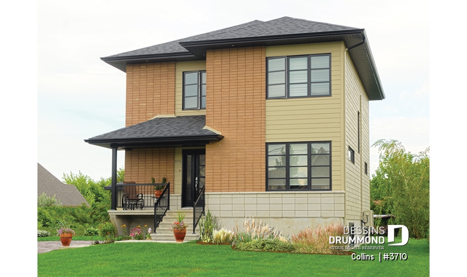 Vue avant - MODÈLE DE BASE - Collins 