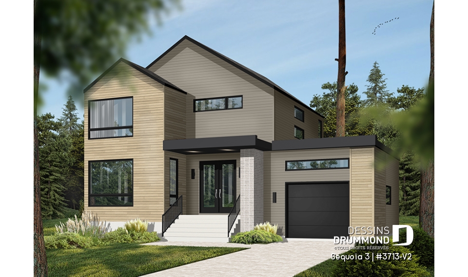 Version couleur no. 5 - Vue avant - Séquoïa 3