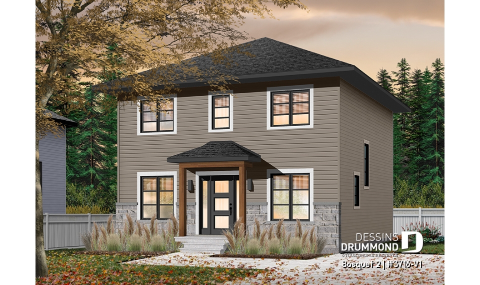 Version couleur no. 3 - Vue avant - Bosquet 2