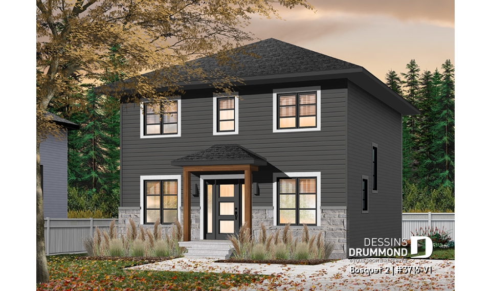 Version couleur no. 4 - Vue avant - Bosquet 2