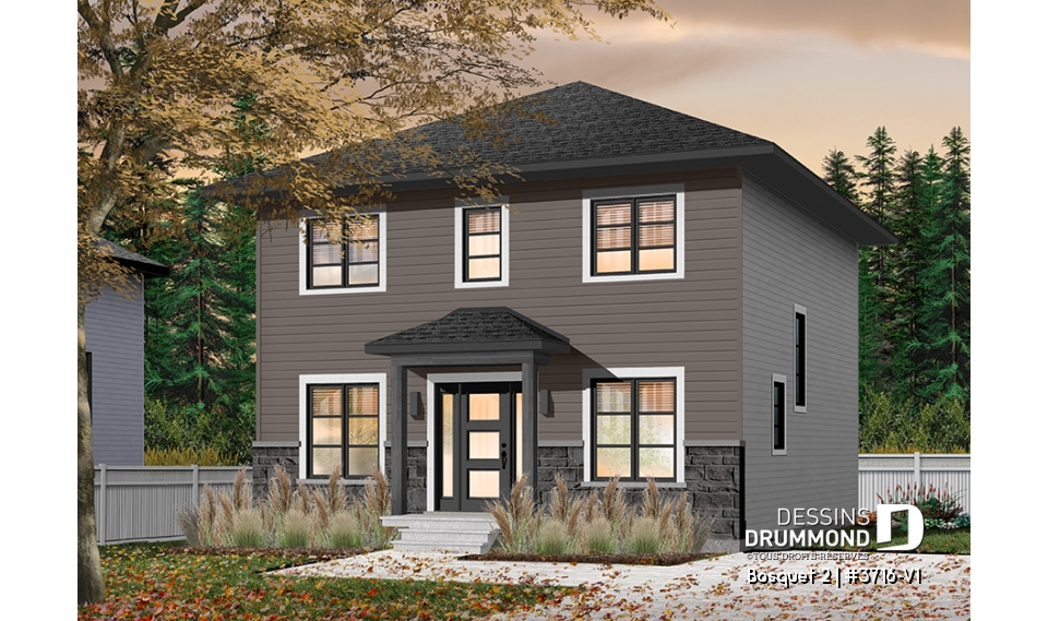 Version couleur no. 5 - Vue avant - Bosquet 2