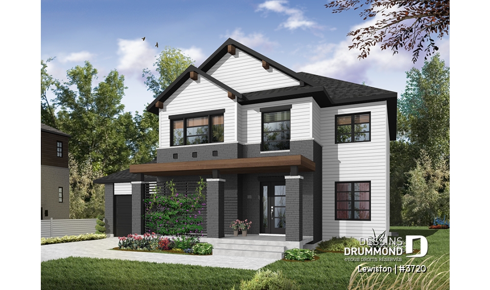 Version couleur no. 4 - Vue avant - Lewiston