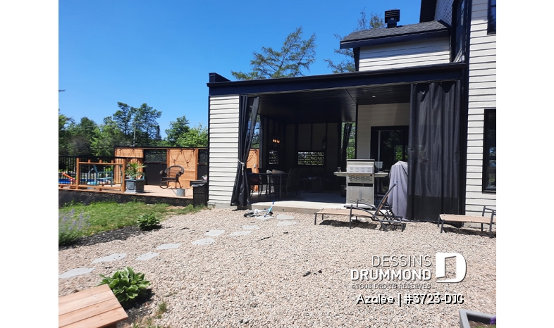 Photo Vue arrière - Azalée