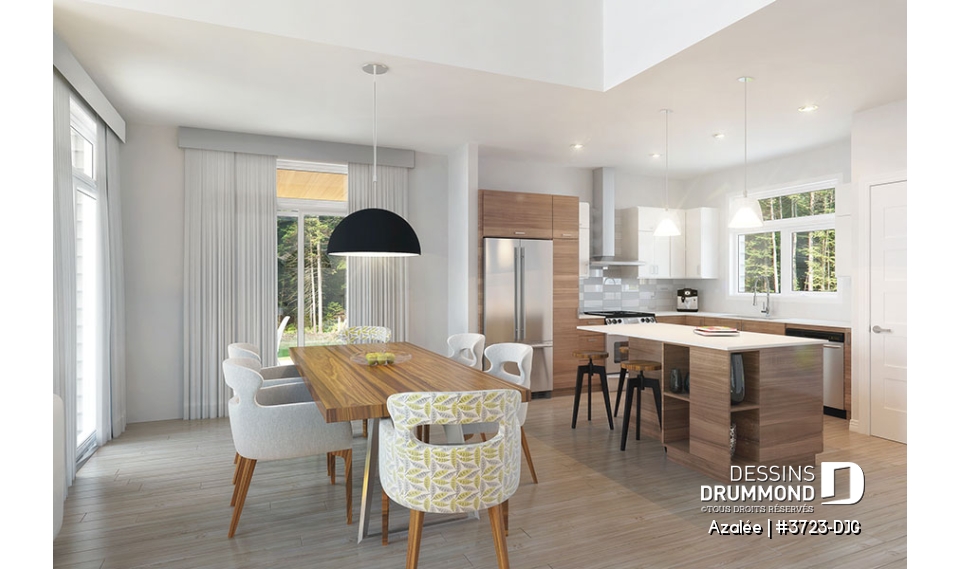 Vue intérieure - Azalée