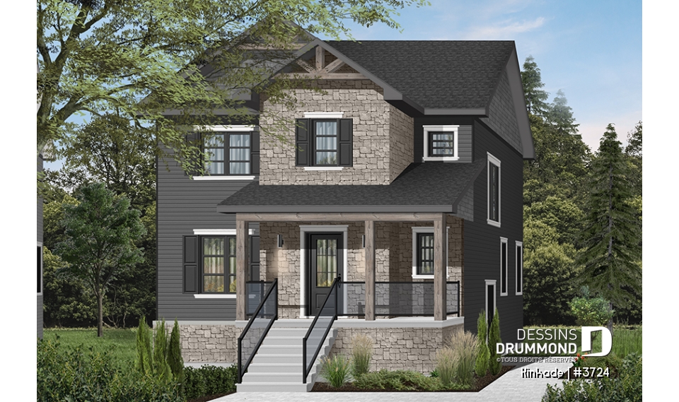 Version couleur no. 1 - Vue avant - Kinkade