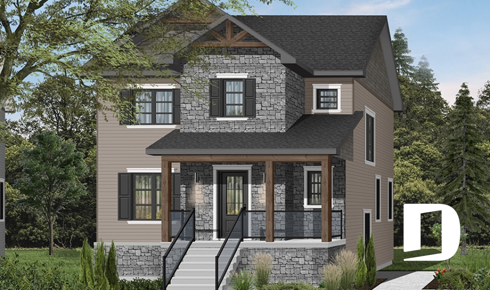 Vue avant - MODÈLE DE BASE -  - Kinkade