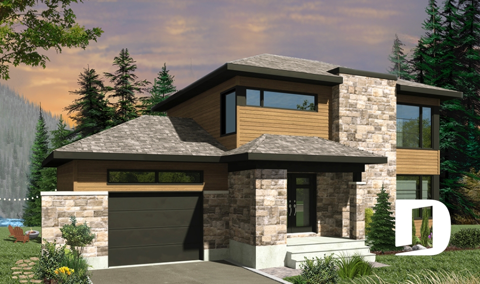 Vue avant - MODÈLE DE BASE -  - Bellechasse 2