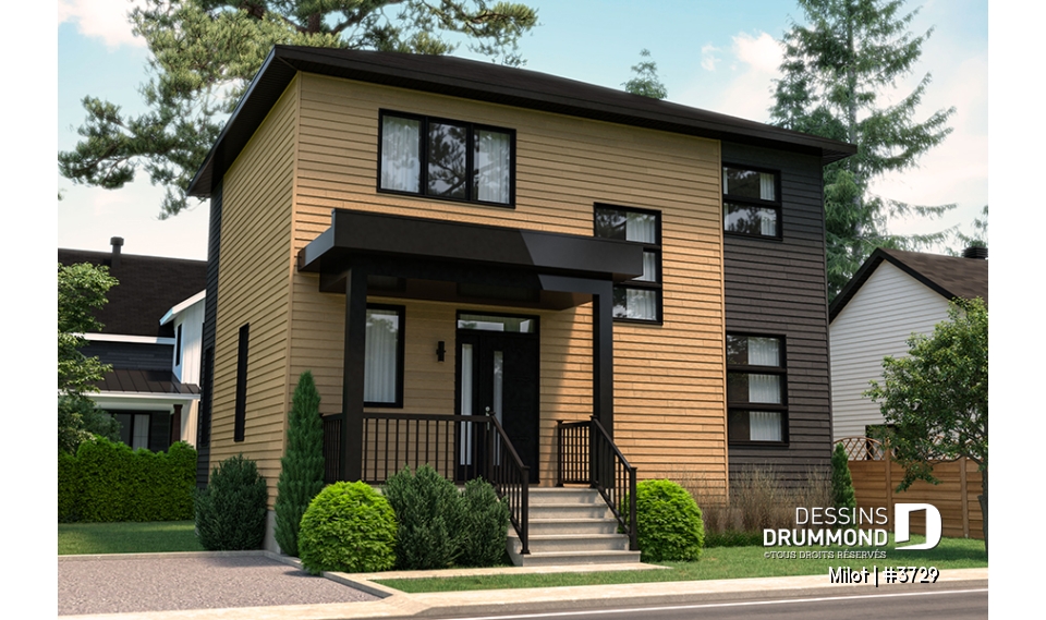 Vue avant - MODÈLE DE BASE - Milot