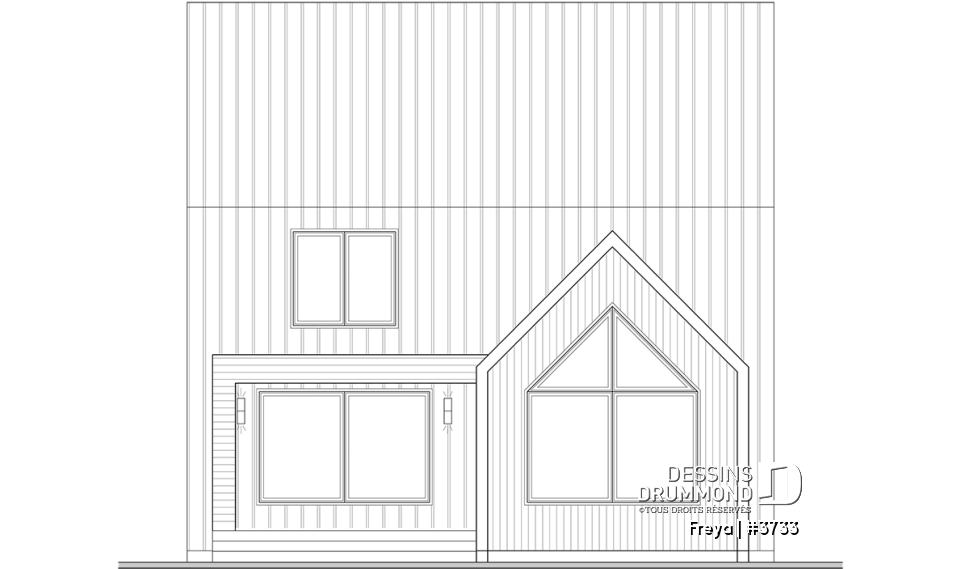 Vue arrière - MODÈLE DE BASE - Freya