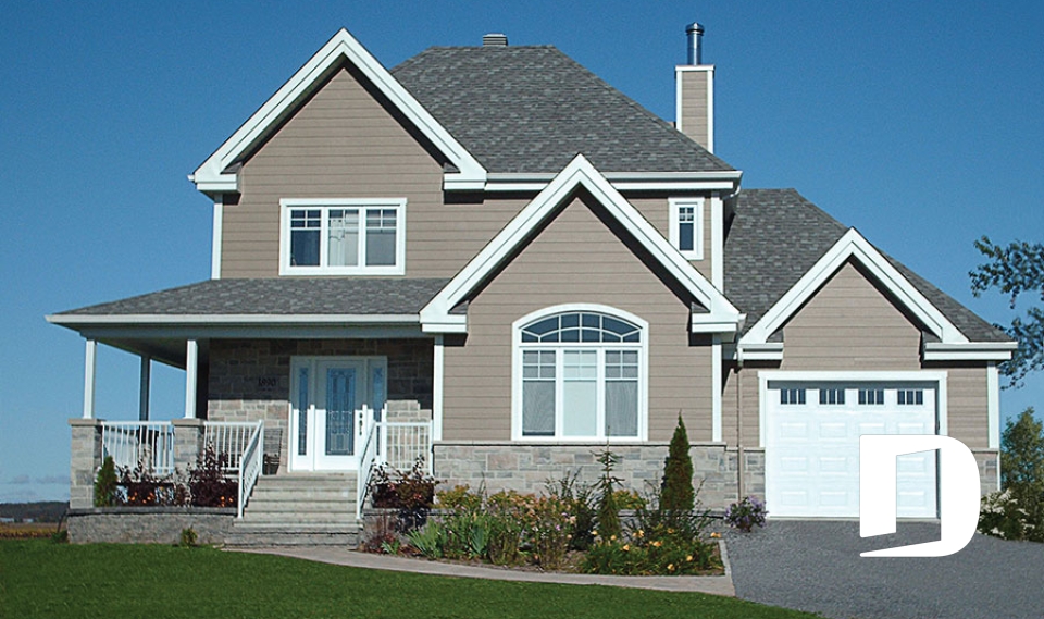 Vue avant - MODÈLE DE BASE -  - Belcourt 2