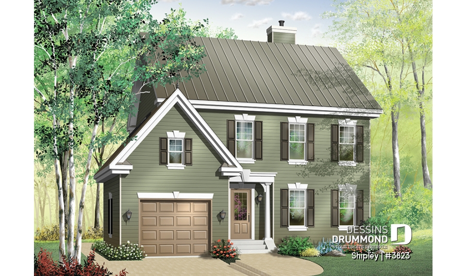 Vue avant - MODÈLE DE BASE - Shipley