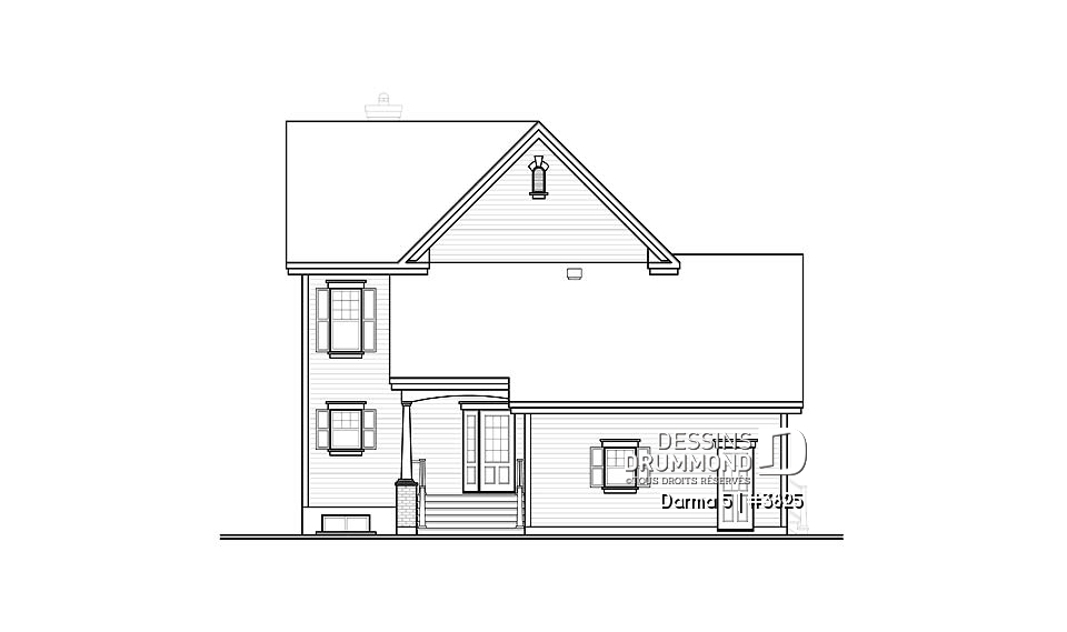 Élévation arrière - Darma 5