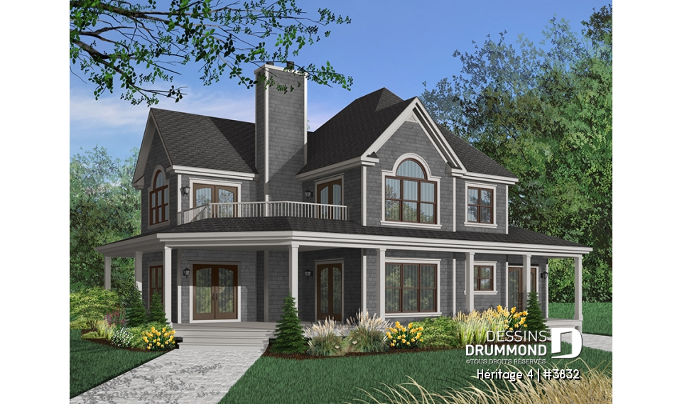 Version couleur no. 3 - Vue avant - Héritage 4