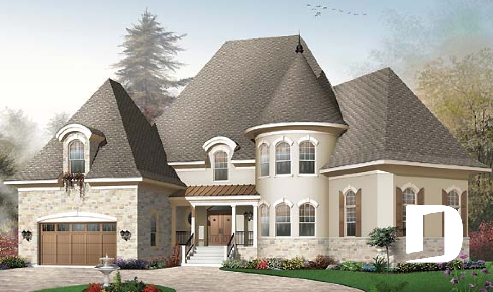 Vue avant - MODÈLE DE BASE -  - Changarnier