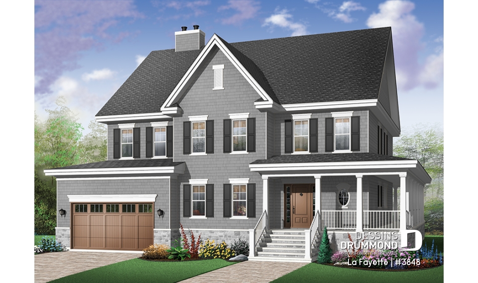 Version couleur no. 3 - Vue avant - La Fayette