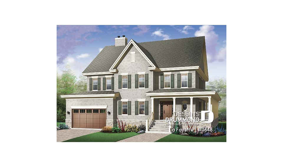 Vue avant - MODÈLE DE BASE - La Fayette