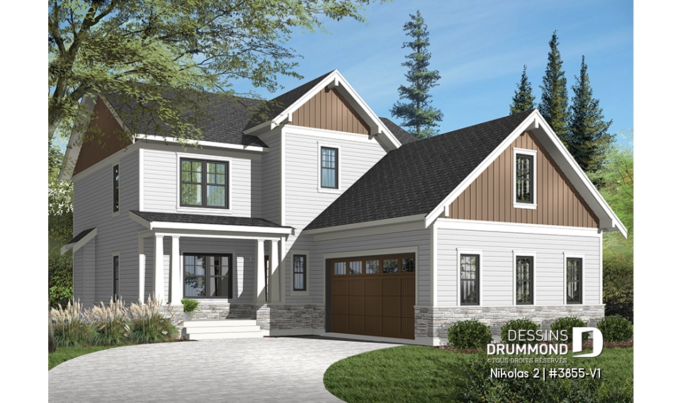 Version couleur no. 1 - Vue avant - Nikolas 2