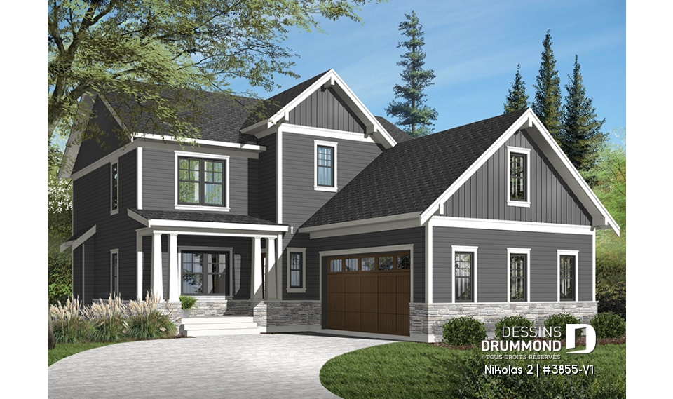 Version couleur no. 3 - Vue avant - Nikolas 2