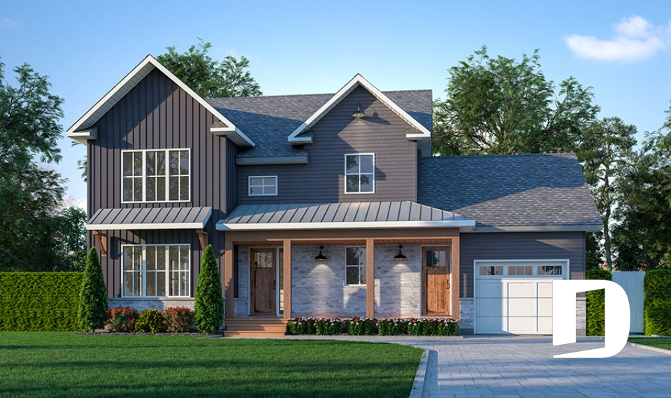 Vue avant - MODÈLE DE BASE -  - Oakville 2