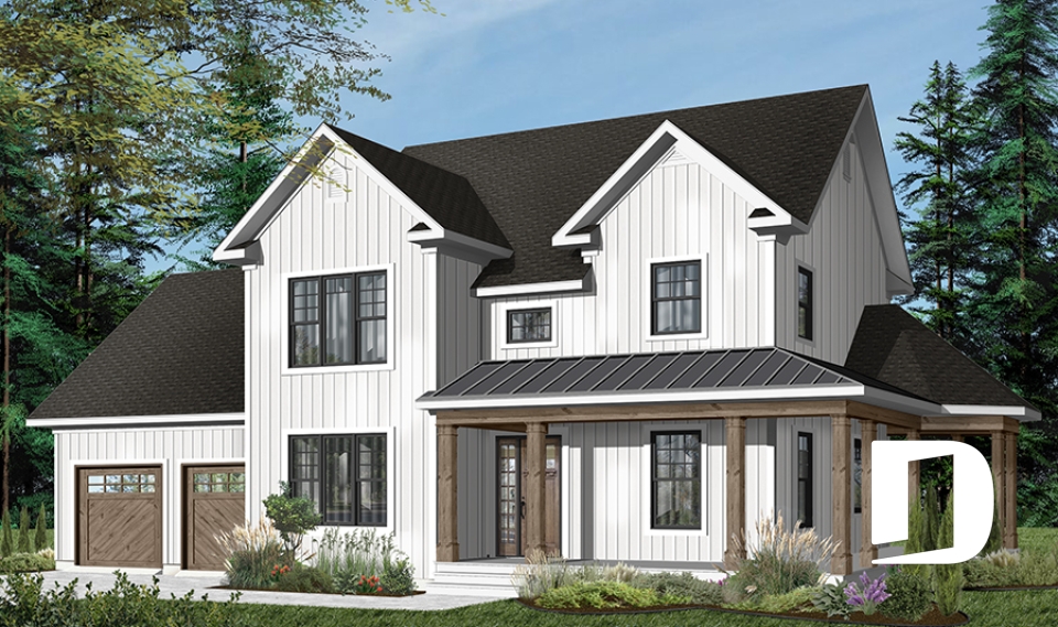 Version couleur no. 1 - Vue avant -  - Oakville