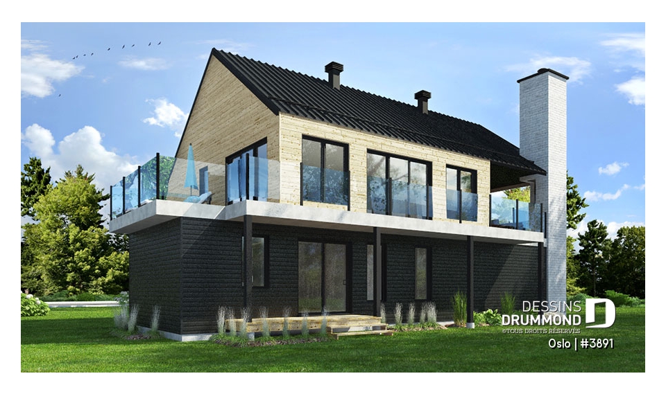 Version couleur no. 2 - Vue arrière - Oslo