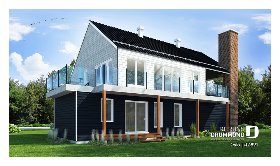 Version couleur no. 3 - Vue arrière - Oslo