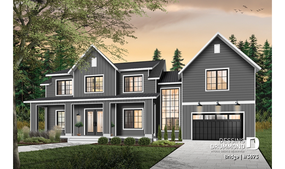 Version couleur no. 1 - Vue avant - Bridge