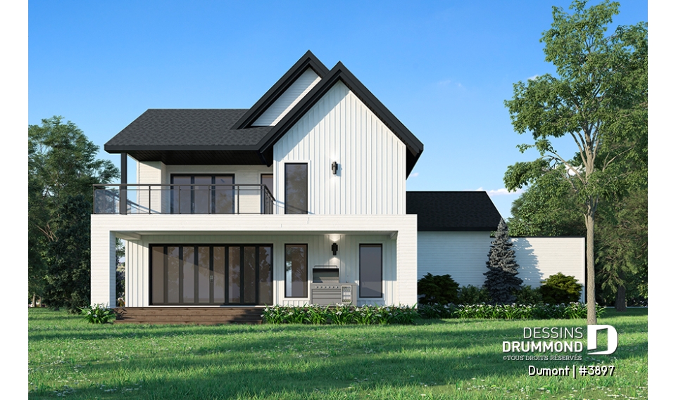 Version couleur no. 1 - Vue arrière - Dumont