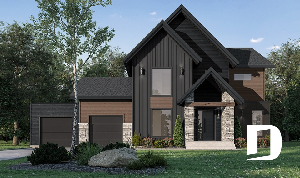 Vue avant - MODÈLE DE BASE -  - Dumont