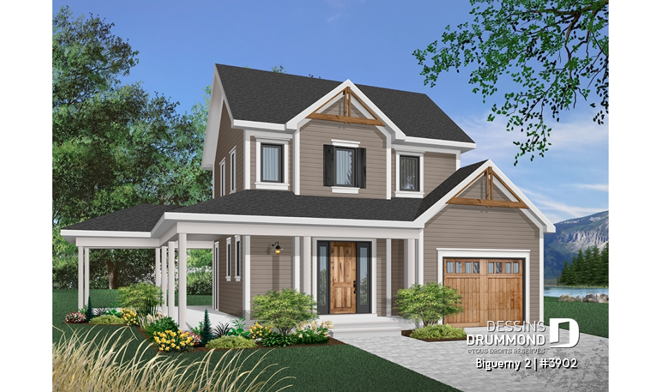 Version couleur no. 3 - Vue avant - Biguerny 2