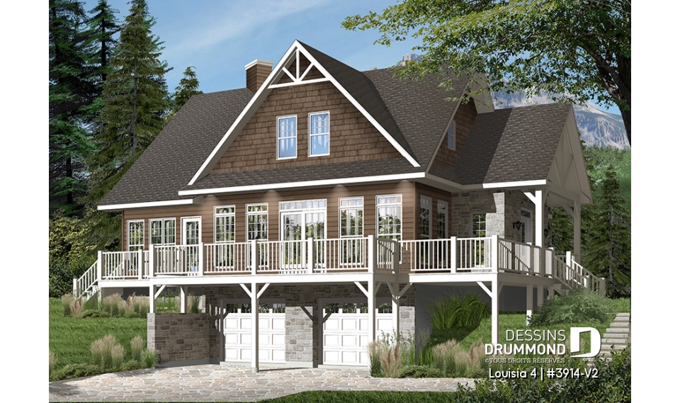 Version couleur no. 3 - Vue avant - Louisia 4