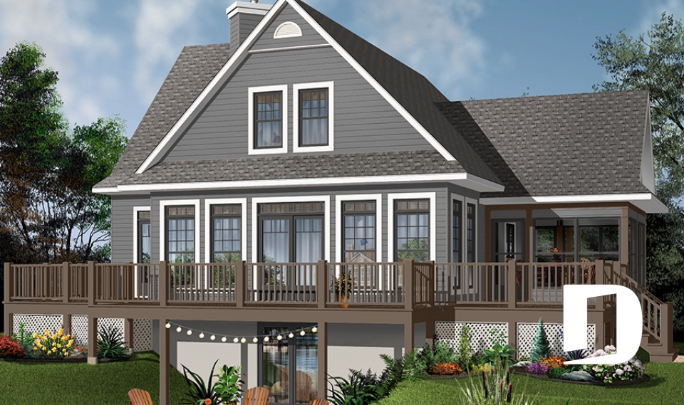 Version couleur no. 1 - Vue arrière -  - Louisia 5