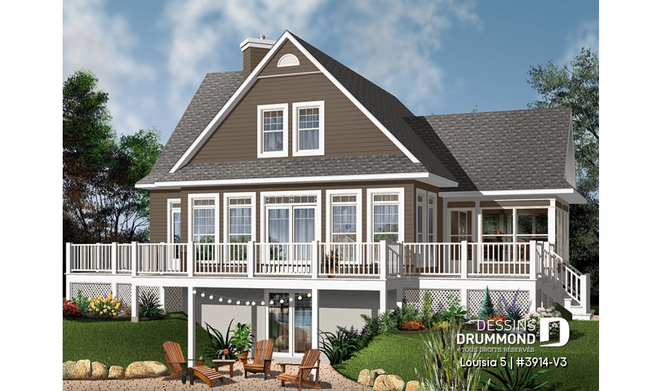 Version couleur no. 4 - Vue arrière - Louisia 5