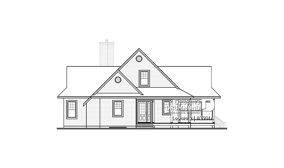 Élévation avant - Louisia 2