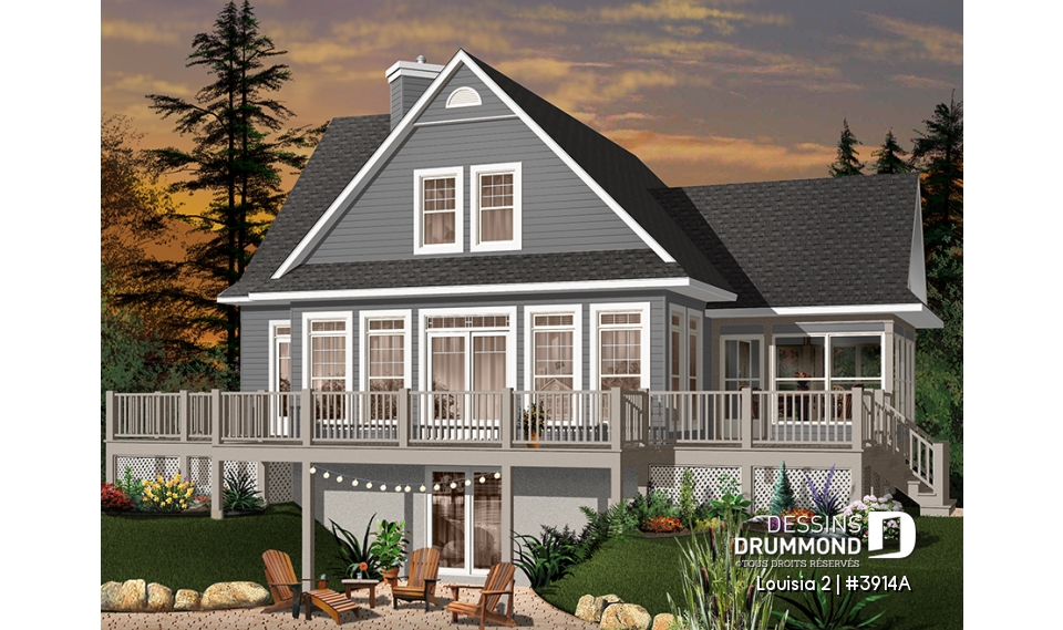 Version couleur no. 5 - Vue arrière - Louisia 2