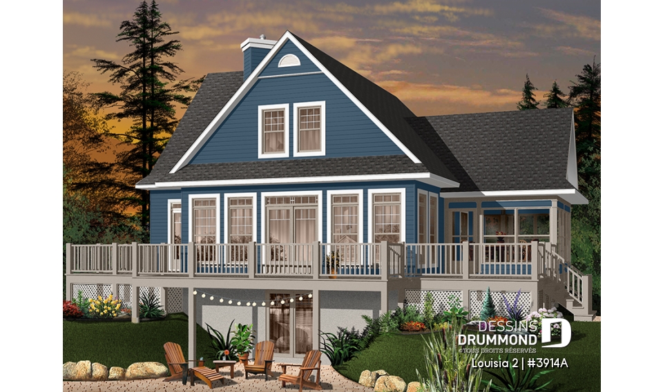 Version couleur no. 7 - Vue arrière - Louisia 2