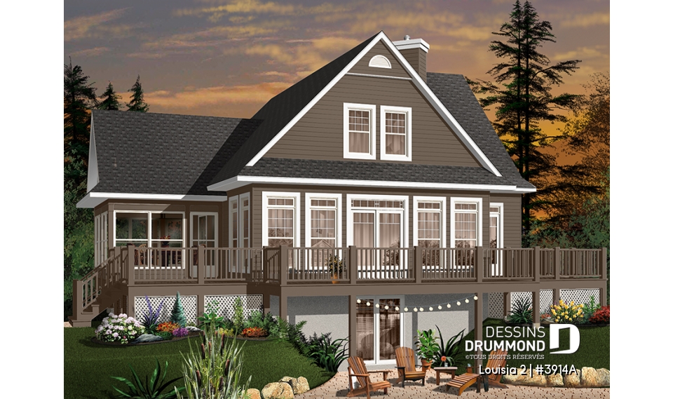 Version couleur no. 9 - Vue arrière - Louisia 2