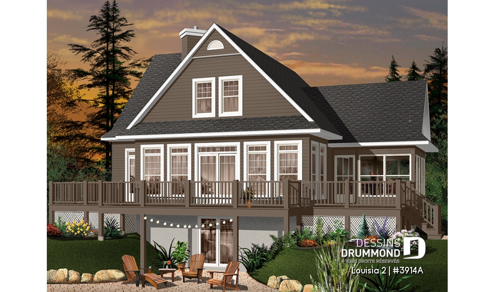 Version couleur no. 9 - Vue arrière - Louisia 2