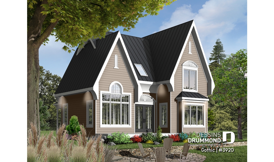 Version couleur no. 4 - Vue arrière - Gothic