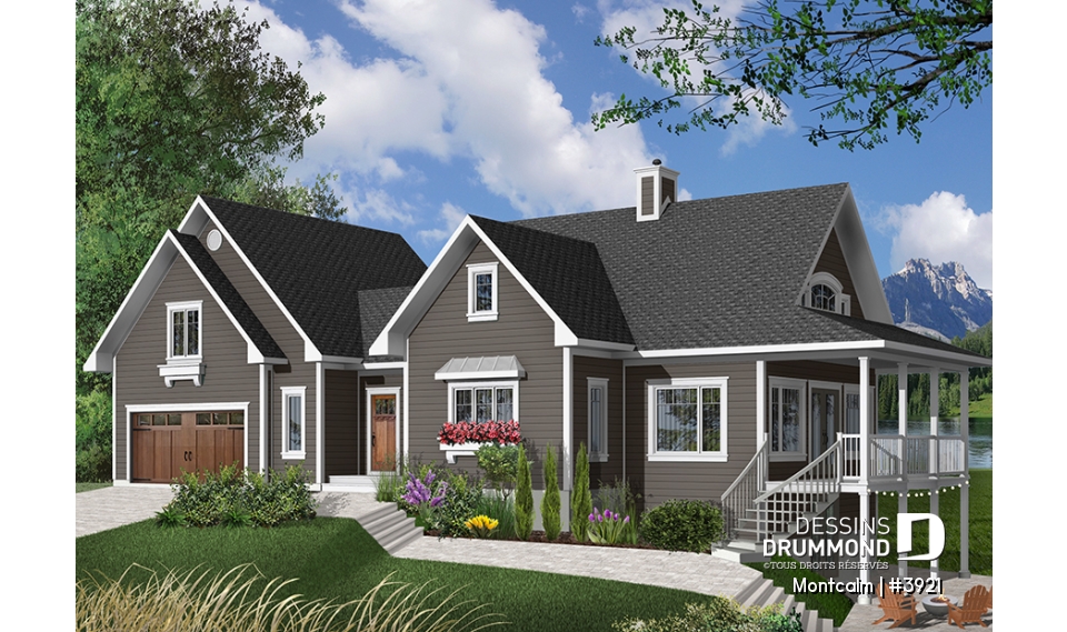 Version couleur no. 1 - Vue avant - Montcalm