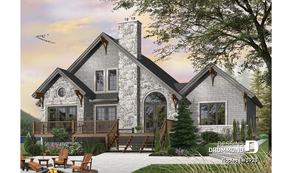 Version couleur no. 1 - Vue arrière - Naples