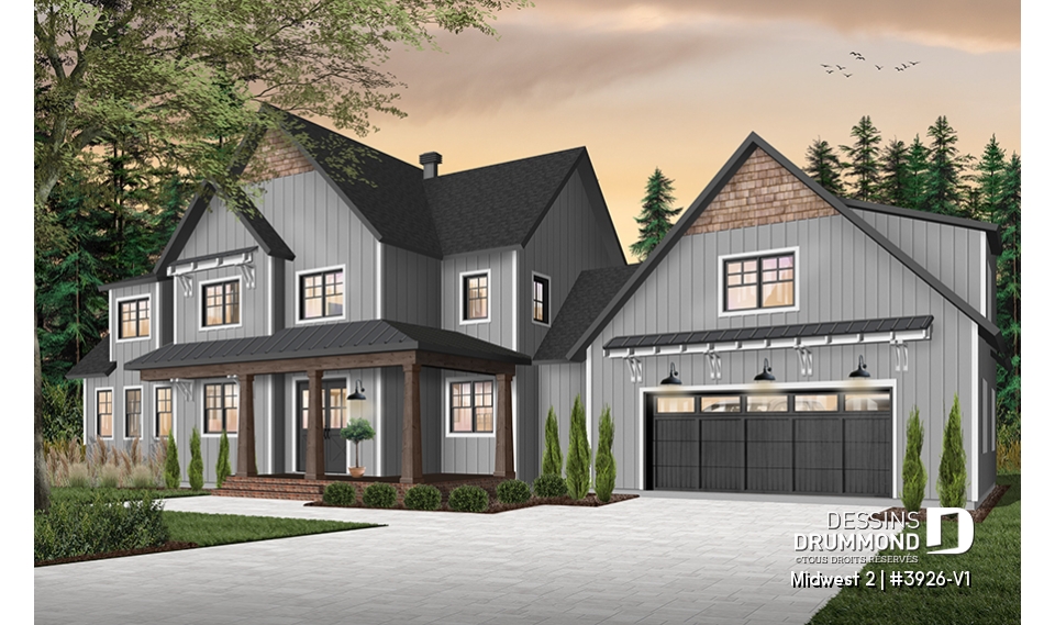Version couleur no. 2 - Vue droite - Midwest 2