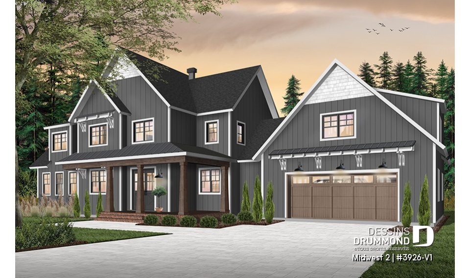 Version couleur no. 4 - Vue droite - Midwest 2