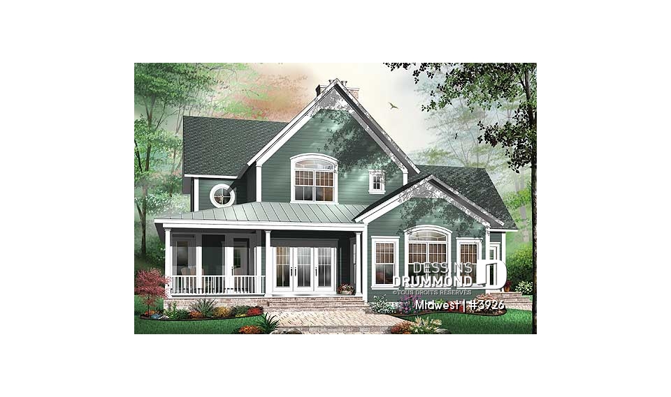 Vue arrière - MODÈLE DE BASE - Midwest